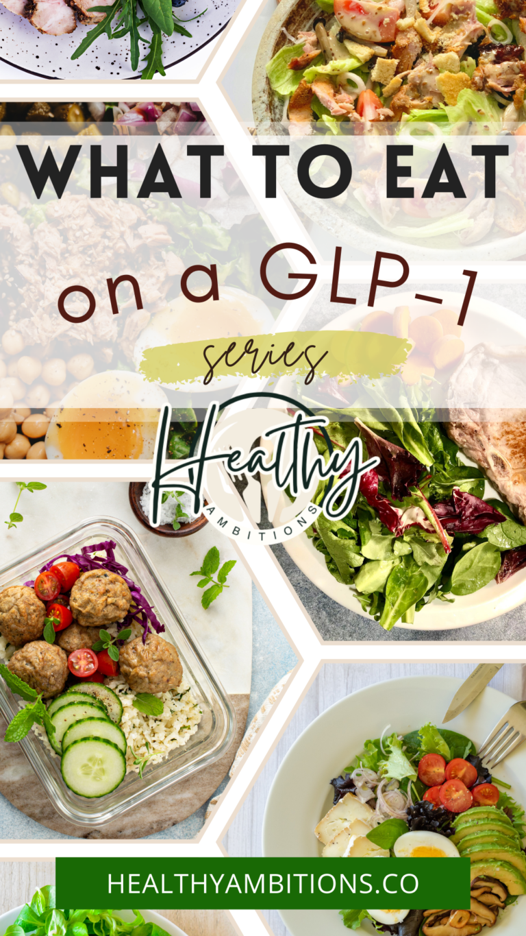 GLP-1 friendly meals