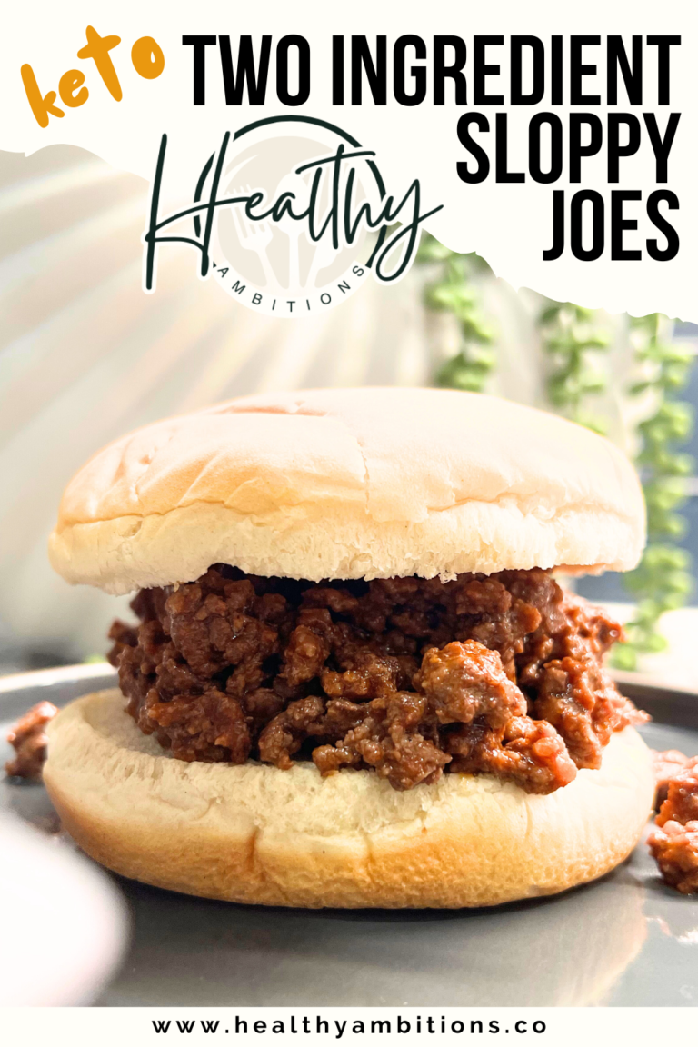 keto sloppy joes