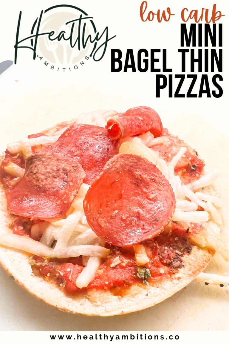 low carb mini pizza