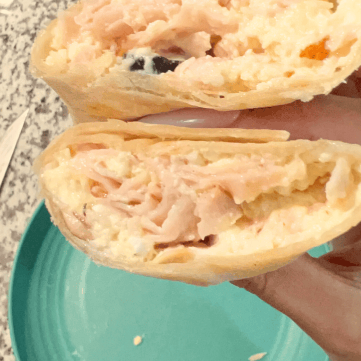 Low Carb Breakfast Burrito