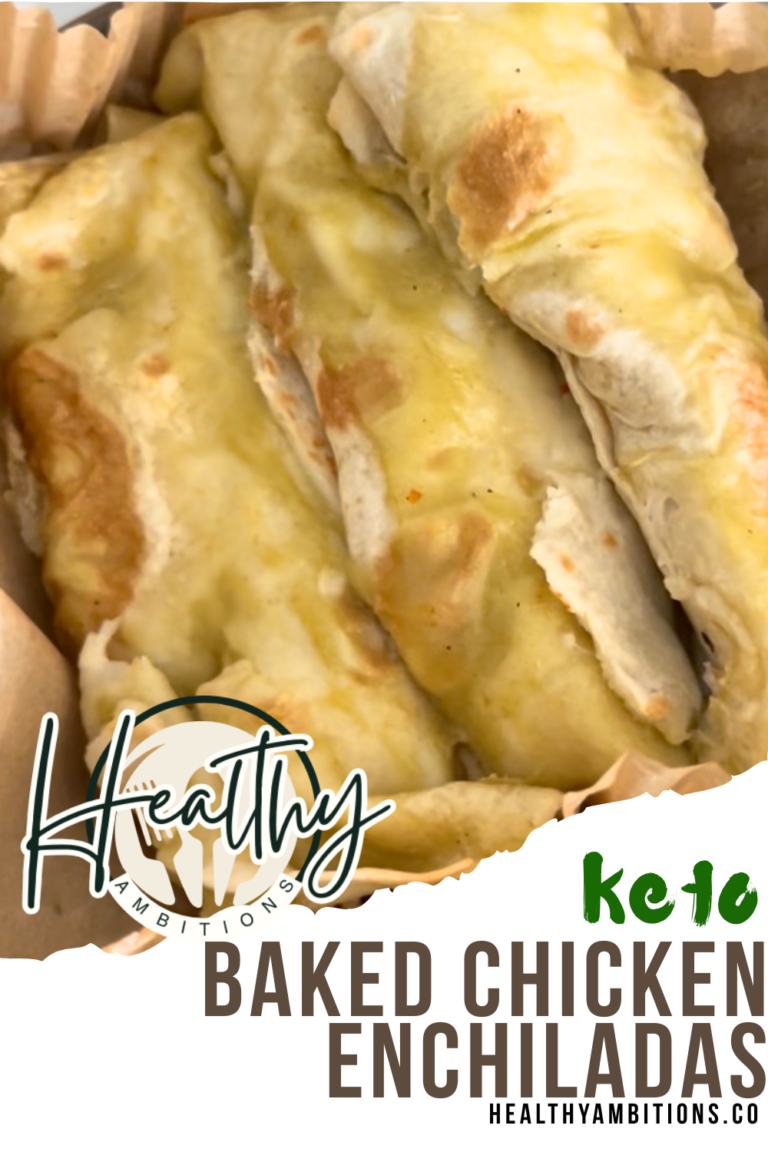 Keto Chicken Enchiladas Low Carb High Protein and Full of Flavor