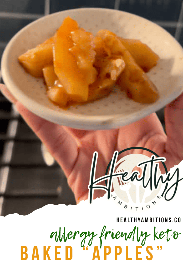 Keto Baked “Apples” (The Low-Carb Trick That Tastes Just Like the Real Thing!)