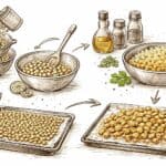 Crispy Parmesan Roasted Chickpeas (Dairy-Free)